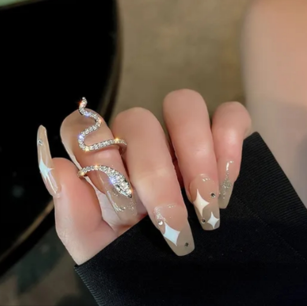 Adjustable snake 🐍 ring punk goth NWT.